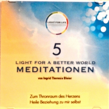Meditations CD Set mit 5 CD´s